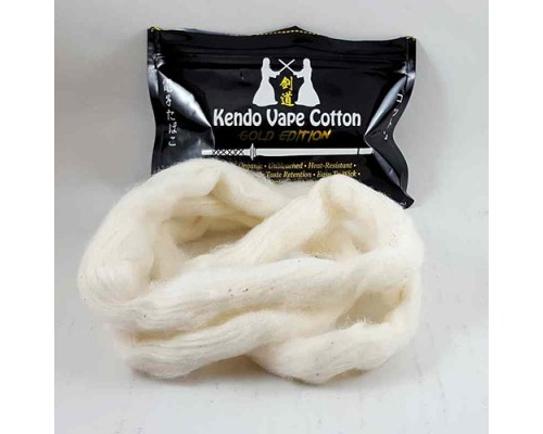 Kendo Vape Cotton Gold Edition - органический хлопок 