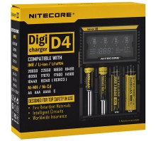 Nitecore D4 - зарядное устройство