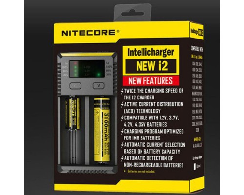 Nitecore Intellicharger NEW i2 - зарядное устройство 