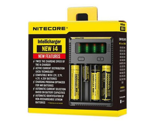 Nitecore NEW i4 - зарядное устройство