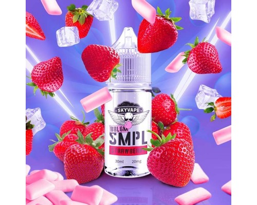 SMPL BBLGM SALT жидкость Strawberry