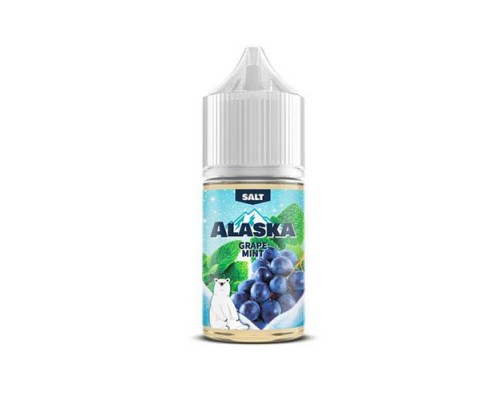 Жидкость Alaska SALT - Grape Mint
