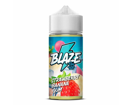 Жидкость Blaze On Ice - Strawberry Banana Gum
