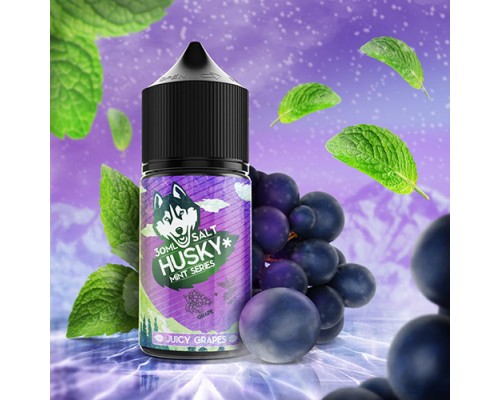 Жидкость Husky Mint Series Salt - Juicy Grapes
