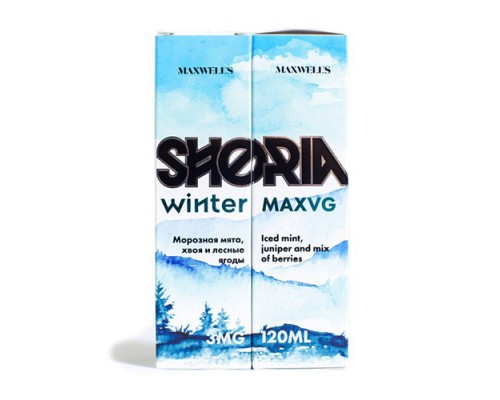 Maxwell's жидкость Shoria winter Max VG